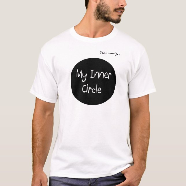 Min inre cirklar t shirt (Framsida)