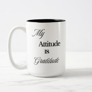 Min inställning är Gratitude Mugg