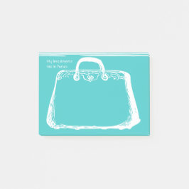 Min investeringar är i handväskor post-it block