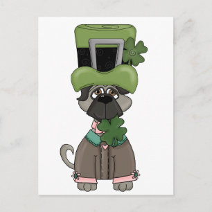 Min irländska hatt vykort