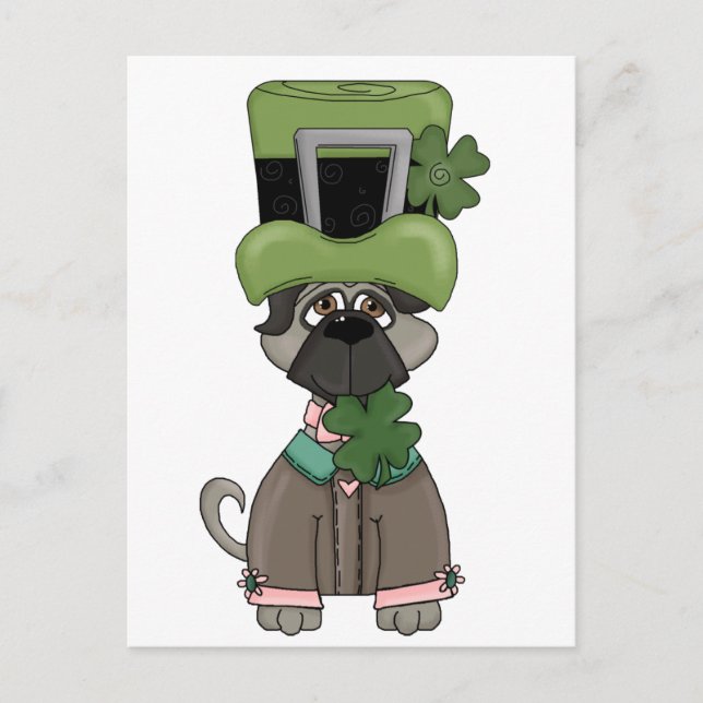 Min irländska hatt vykort (Framsida)