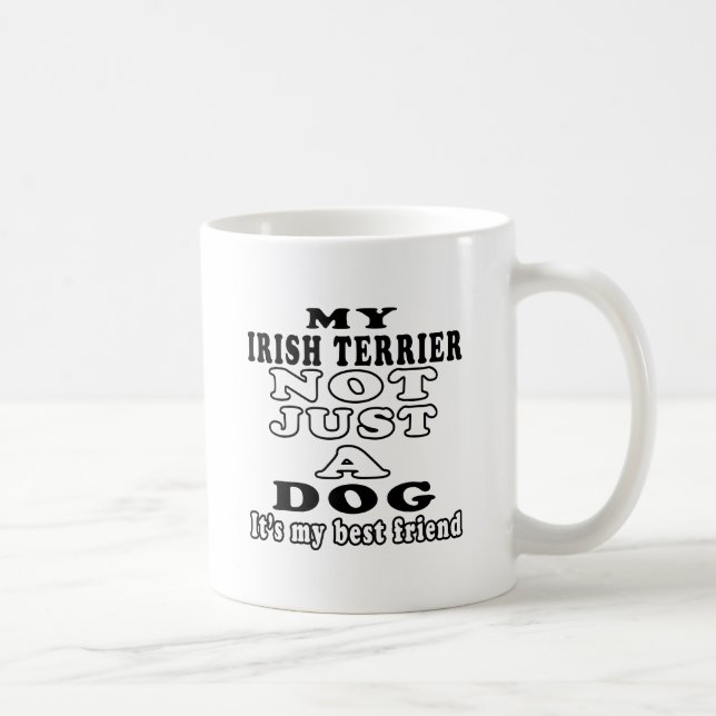 Min irländska Terrier inte precis en hund Kaffemugg (Höger)