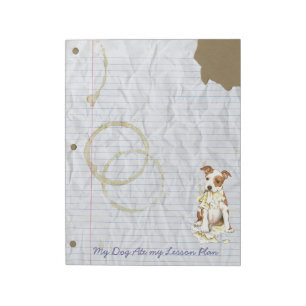 Min IT-personal Ate My Lesson Plan Anteckningsblock