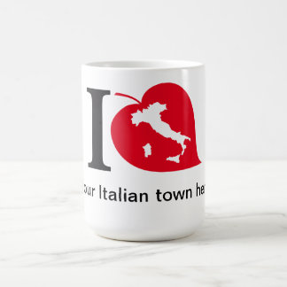 Min italienska stad mugg