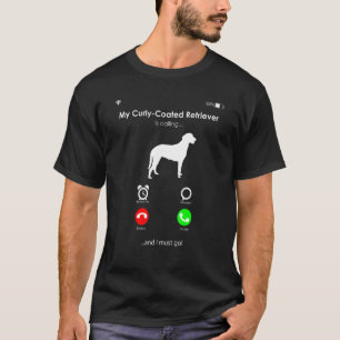 Min Jackat husbonde ringer, och jag måste gå T Shirt