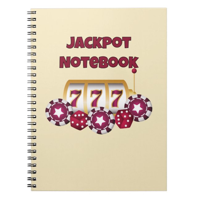 Min Jackpot Spiral-dator Anteckningsbok (Framsidan)