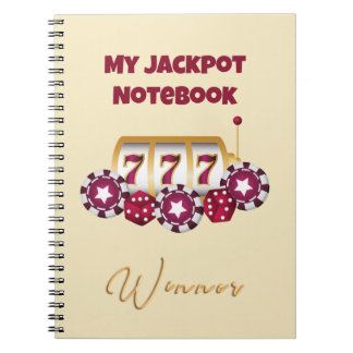 Min Jackpot Spiral-dator Anteckningsbok