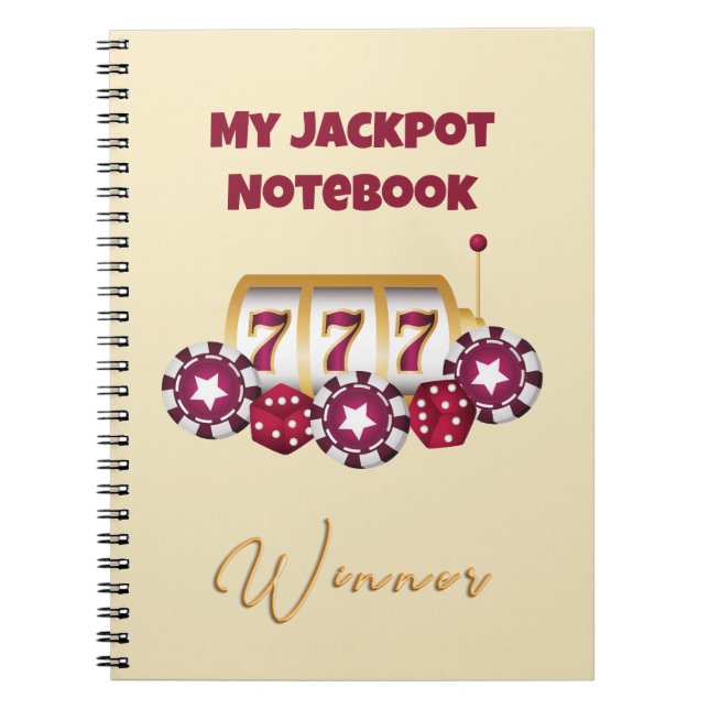 Min Jackpot Spiral-dator Anteckningsbok (Framsidan)