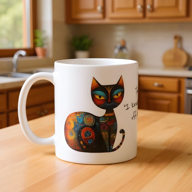 Min "Jag slog något av bordet" -ansikte Roligt  Kaffemugg (Skapare uppladdad)