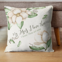 Min Jesus i Kärlek Eleganten Magnolia