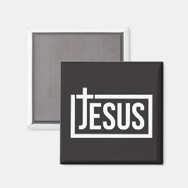 Min Jesus Magnet