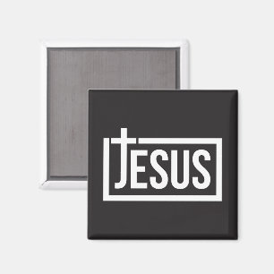 Min Jesus Magnet