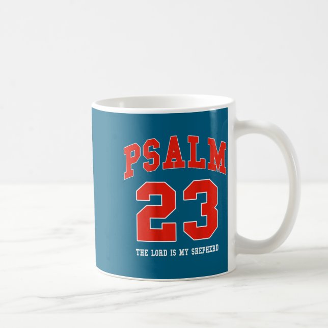 Min Jesus Psalm 23 Herde Herre Kaffemugg (Höger)