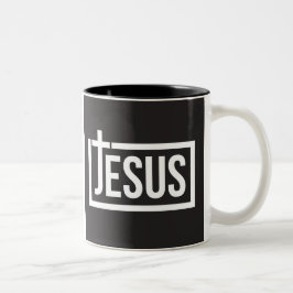 Min Jesus Två-Tonad Mugg