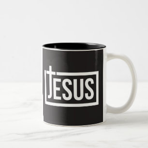 Min Jesus Två-Tonad Mugg