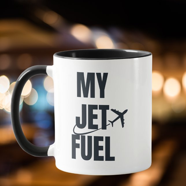 Min Jetbränsle & Flygplan, Pojkvän Make, Roligt Mugg (Skapare uppladdad)