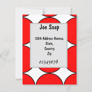 Min Joe Soapy inbjudan