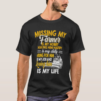 Min jordbrukare är min hobby som Skapar honom Lyck T Shirt