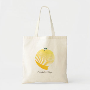 Min Juicy Gult Mango Livsmedel Tote Bag Tygkasse