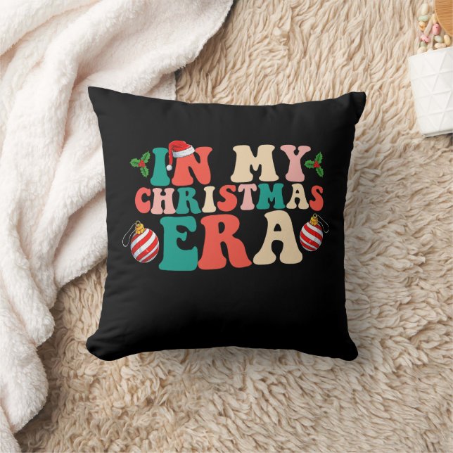 Min jul era groovy höcktid kudde (Filt)