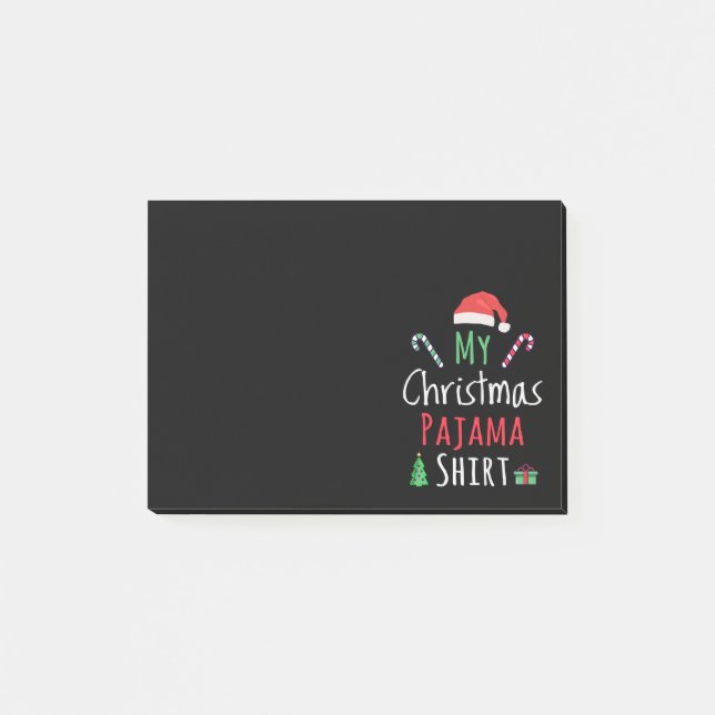 Min jul Pajama Shirt Post-it Block (Framsida)