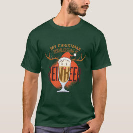 Min Julafton Pajama-kostym är ReinBEER FUNNny BEER T Shirt