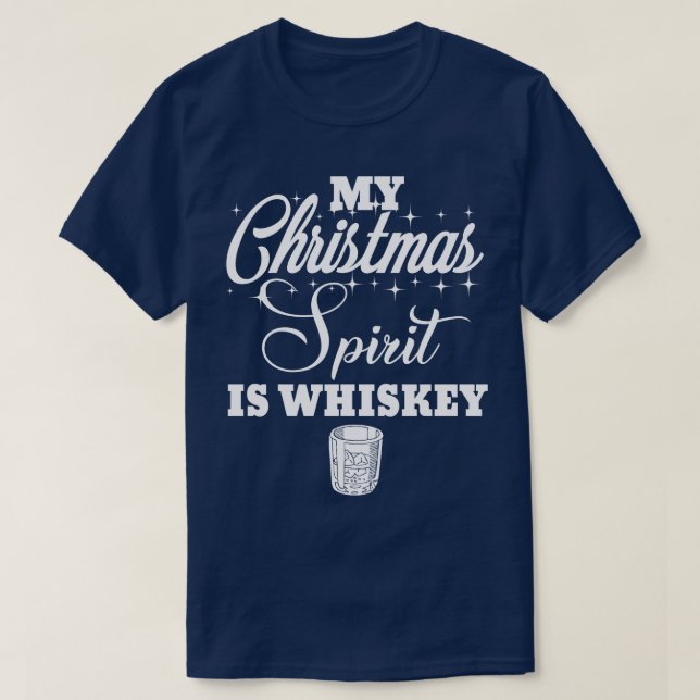 Min julande är Whiskey T Shirt (Design framsida)