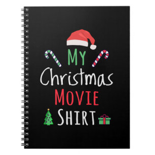 Min julfilm Shirt Anteckningsbok