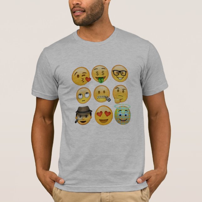 min julklapp med rolig tröja-design från emoji t shirt (Framsida)