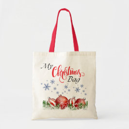 Min julklapp Tote Bag Tygkasse