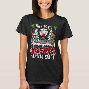 Min julpyjamas skjorta Badminton Utrustning Spela T Shirt