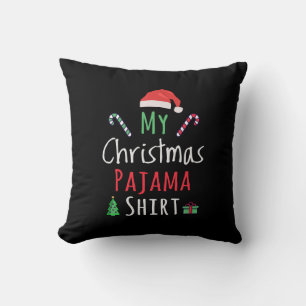 Min julpyjamas-tröja kudde
