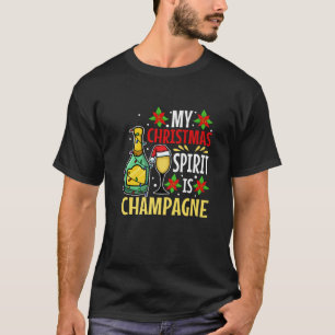 Min julsjäl är Champagne T Shirt
