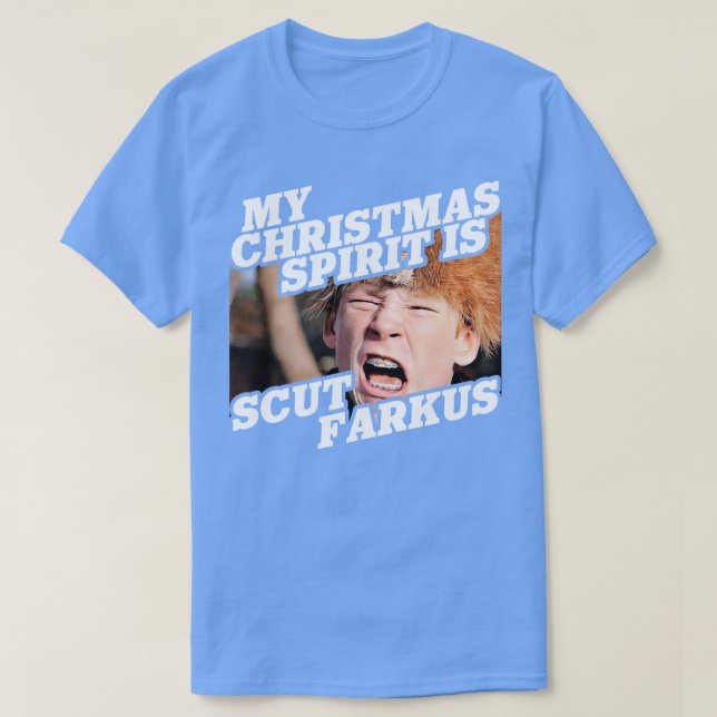 Min julsjäl är Scut Farkus T Shirt (Design framsida)