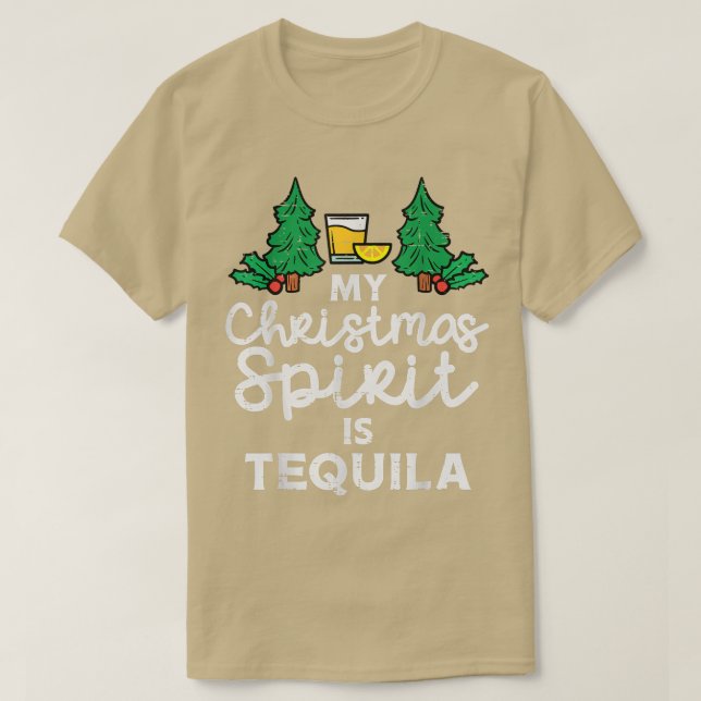 Min julsjäl är Tequila Julafton Pajamas PJ Mei T Shirt (Design framsida)