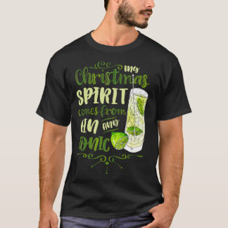 Min julstämning kommer från Gin och Tonic T Shirt