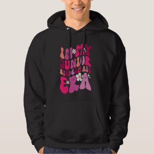 Min Junior Bridesmaid Era Bröllopsfest Sjungkarl Hoodie