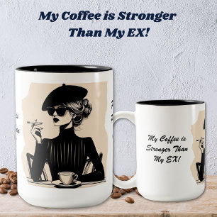 Min kaffe är starkare än mitt EX-kaffe mugg