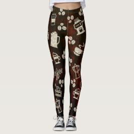 Min kaffe - baljor leggings
