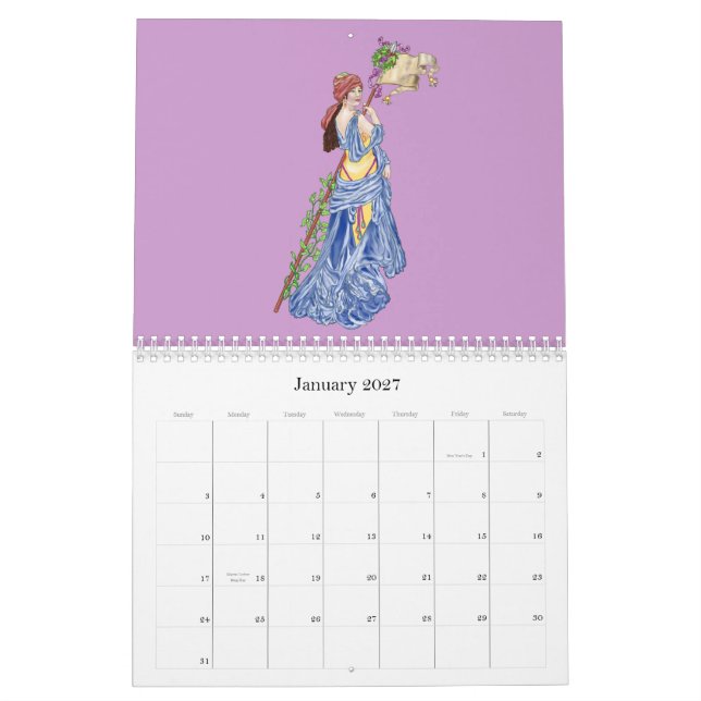Min kalender (Jan 2027)