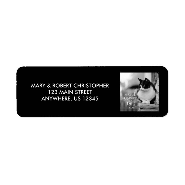 Min källa hittar viloläge - PS 62:1 Returadress Etikett (Framsidan)