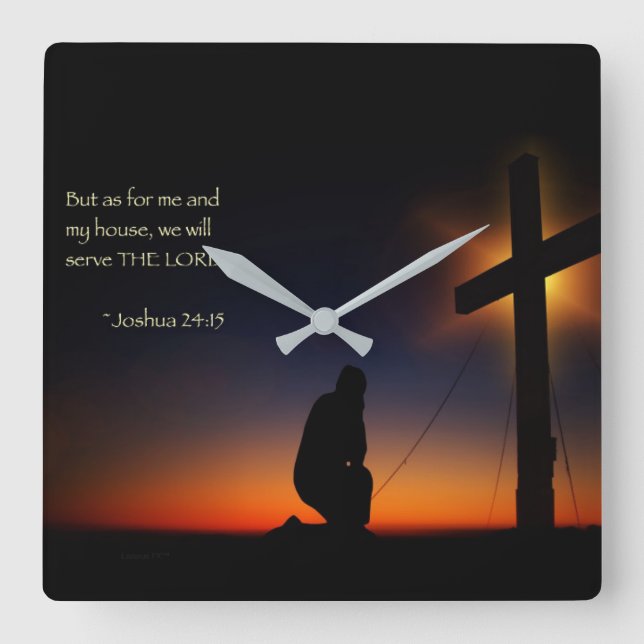 Min kammare fyrkantig klocka (Framsida)