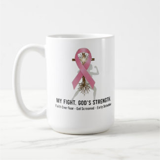Min kamouflations styrka kaffemugg