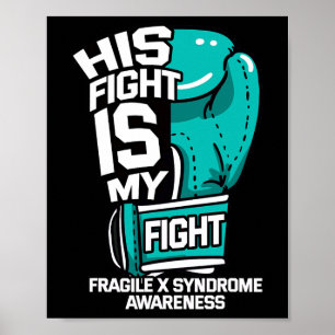 Min kamp är min kamp Fragil X-syndrom Medvetenhet Poster