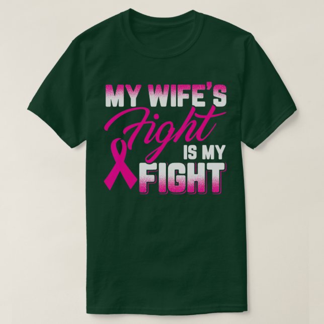 Min kamp är min kamp mot bröstcancer 1 t shirt (Design framsida)