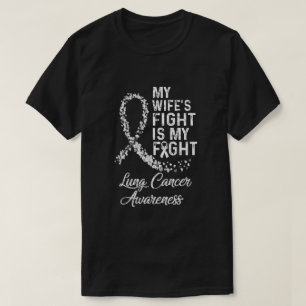 Min kamp är min medvetenhet om kampen mot lungcan t shirt