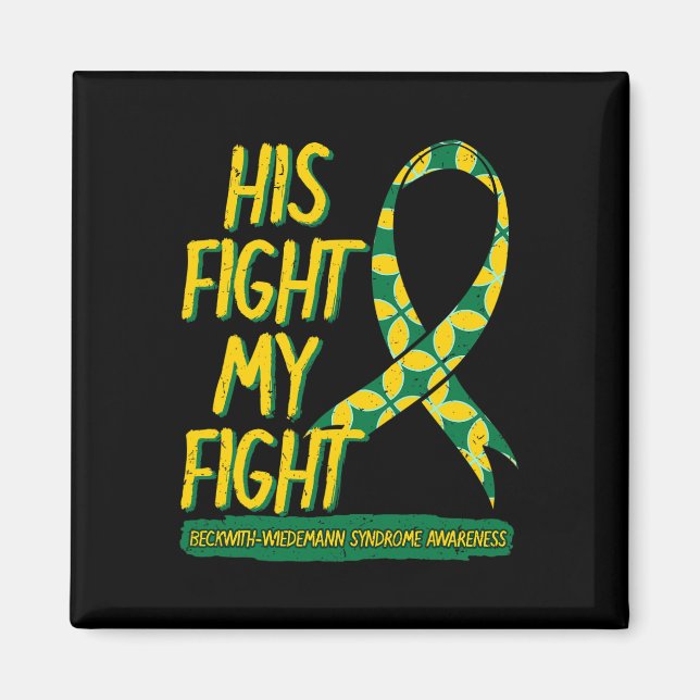 Min kamp mot Beckwith-wiedemann Syndrome Magnet (Framsidan)