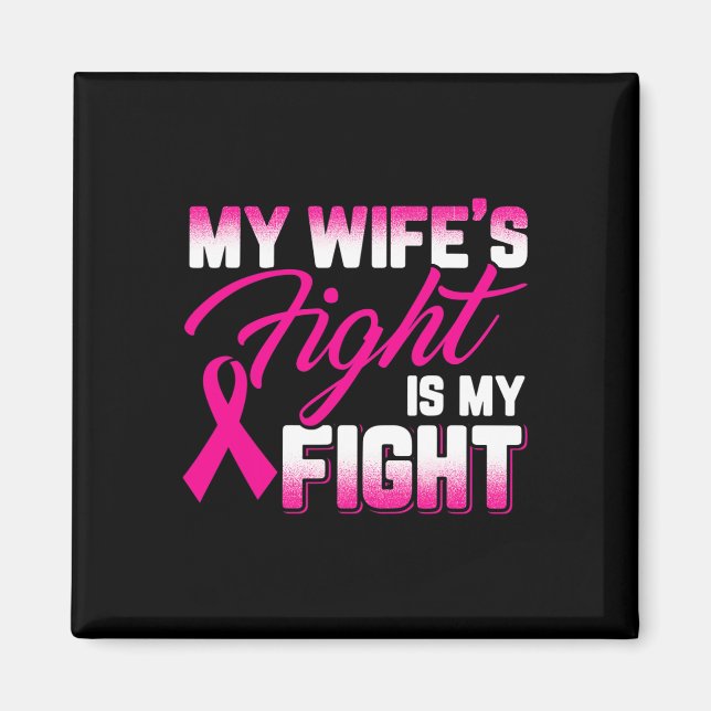 Min kamp mot bröstcancer är min kamp magnet (Framsidan)