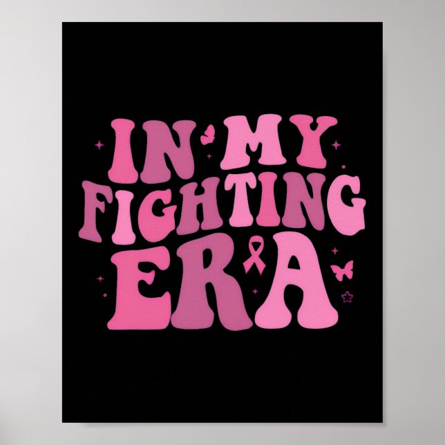Min kamp mot ERA Breast Cancer Warrior Poster (Framsidan)