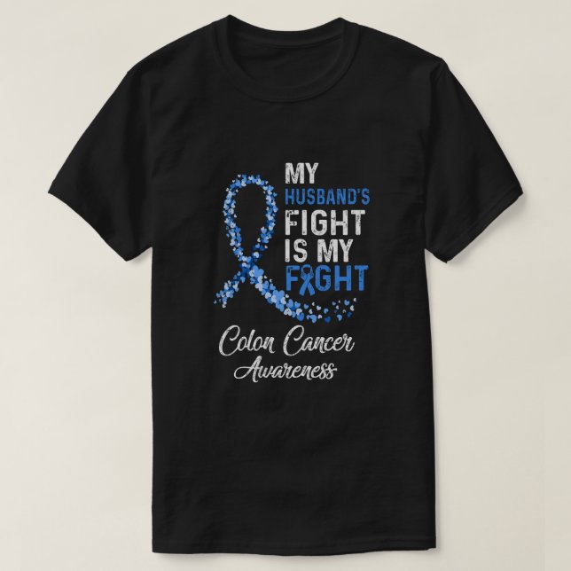 Min kamp mot Make är min kamp mot koloncancer T Shirt (Design framsida)